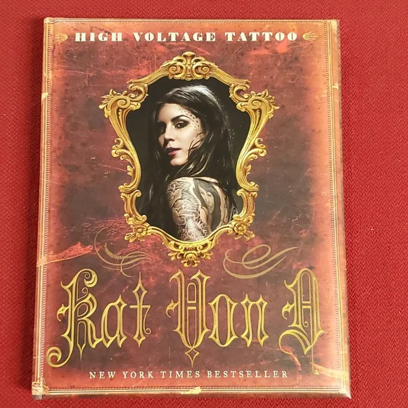 HIGH VOLTAGE TATTOO Kat Von D L.A. Ink 2009 Hardcover pictures bio - Picture 1 of 8